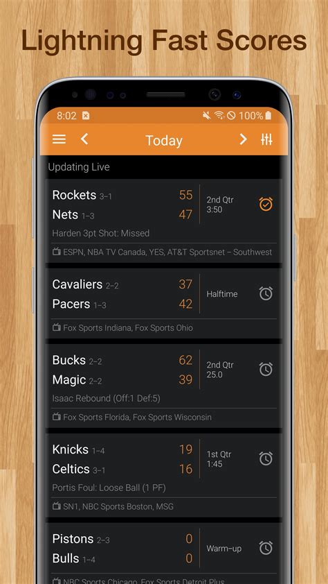 Tải xuống APK Basketball NBA Live Scores, Stats, & Plays 2020 cho Android