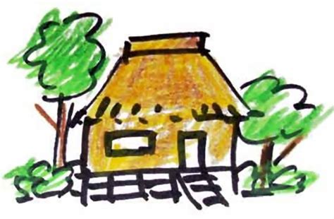 Nipa Hut Drawing | Free download on ClipArtMag