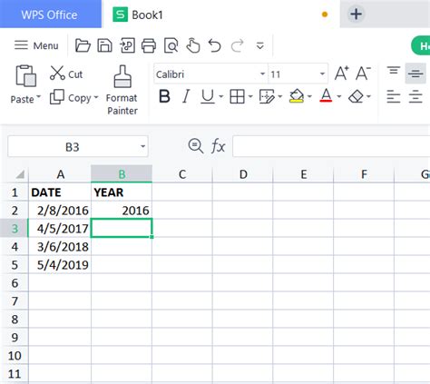 How to convert dates to month, year and day in excel? | WPS Office Academy