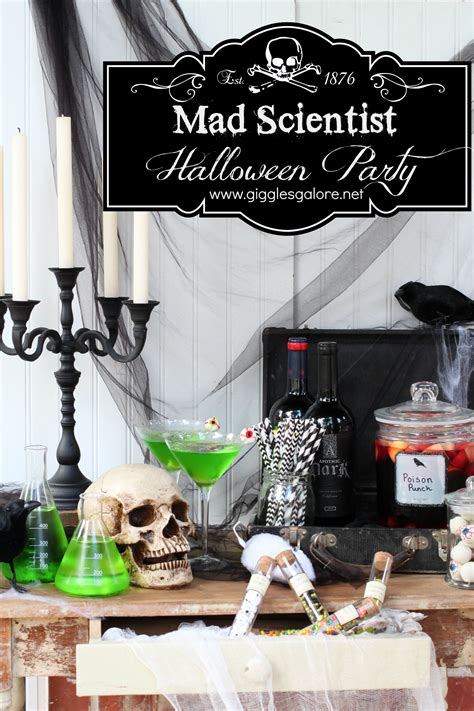 Mad Scientist Halloween Party - Giggles Galore