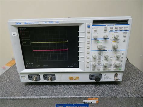 Lecroy Waverunner LT342 500 MHZ 500 MS/s DSO Digital Oscilloscope NI14 – Bullseye Calibration