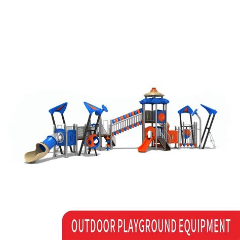 New Style Kids Modern Playground Outdoor Slides Plastic Playground ...