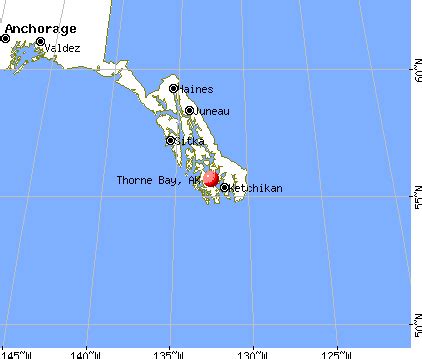 Thorne Bay Alaska Map | Australia Map