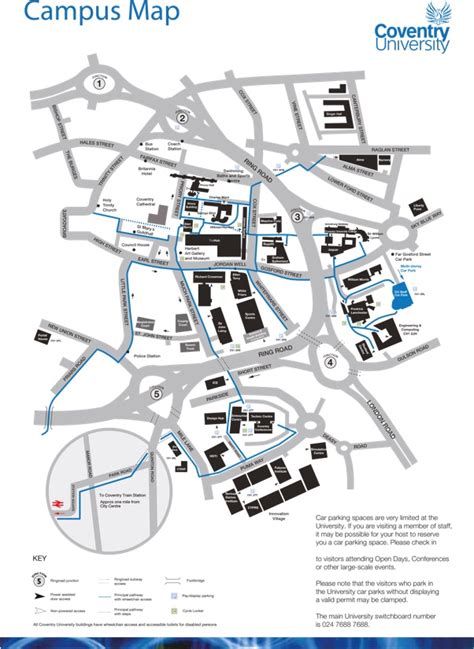 Coventry Campus Map