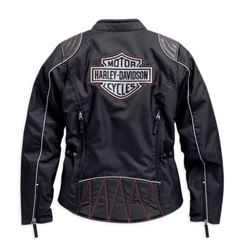 Harley-Davidson® Women's Triple Vent Waterproof Textile Riding Jacket ...