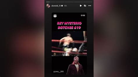 WWE: Dominik Mysterio shares video of Rey Mysterio botching his iconic 619 [WATCH]