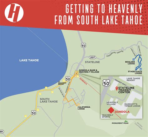 Getting To Heavenly Ski Resort from South Lake Tahoe - TAHOE VHRs