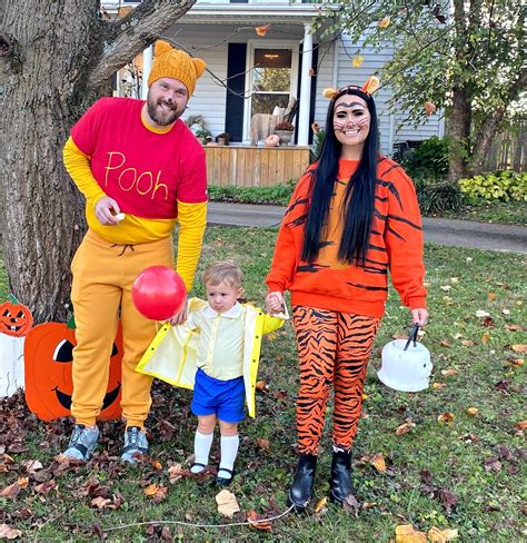 DIY Family Winnie the Pooh Halloween Costumes from Amazon — Gathered Living