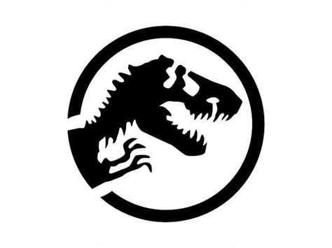 Jurassic Park - Pumpkin Stencil - Pumpkin Pattern - Pumpkin Template - Jack-o-lan… | Pumpkin ...