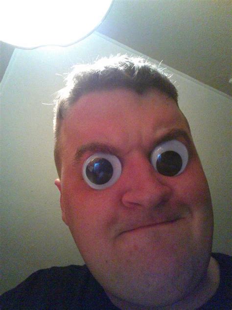 Does anybody not do this when they find googly eyes - Meme Guy