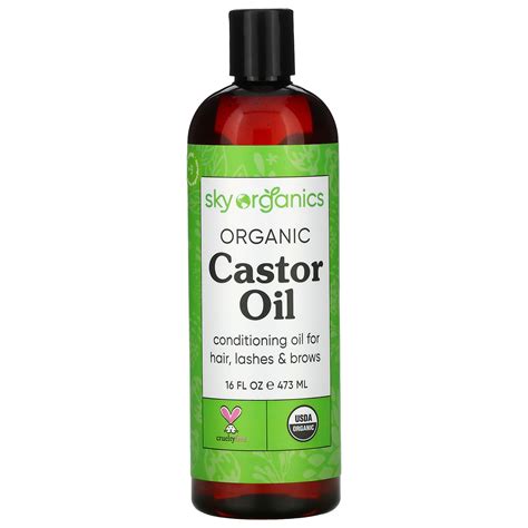 Sky Organics, Organic Castor Oil, 16 fl oz (473 ml)