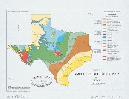 Coastal Plains Physical Map