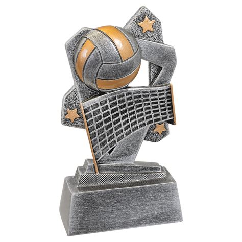 Triumph Volleyball Resin Trophy - Volleyball Trophies, Medals & Awards — Griffco Supply