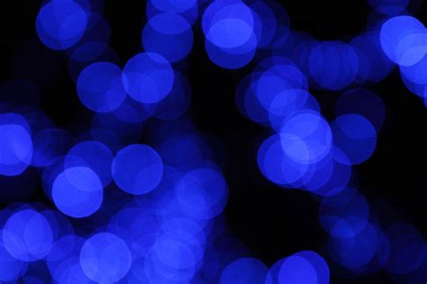 Lights | Free Stock Photo | Blurred blue lights | # 9219