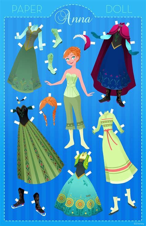 Disney Princess Paper Dolls Printable