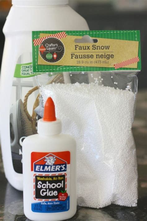 Snow Slime Recipe - Little Bins for Little Hands | Fake snow, Slime ...