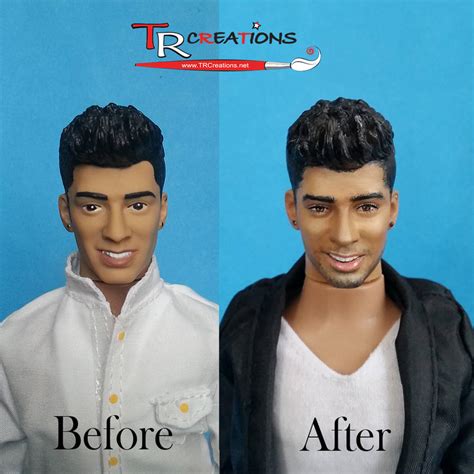 One Direction Doll Repaint Zayn Malik by zelu1984 on DeviantArt