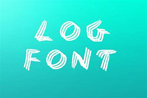 Log Font Free Download - FreeFontDL