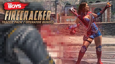 THE BOYS: FIRECRACKER OPERATOR BUNDLE 💥 VOICE LINES - FINISHER ...