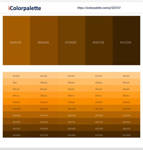 54 Latest Color Schemes with Cinnamon Color tone combinations | 2023 | iColorpalette