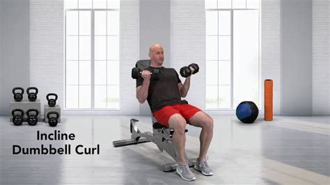 How to do a Incline Dumbbell Curl - YouTube