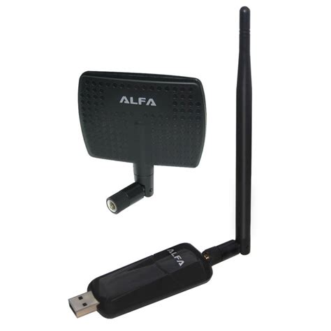 Alfa AWUS036NEH antenna USB WiFi RT3070 with panel directional...