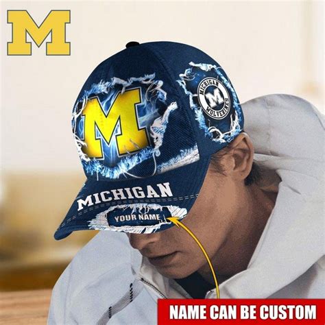 Michigan Wolverines Custom Adjustable Hat – US Sports Nation