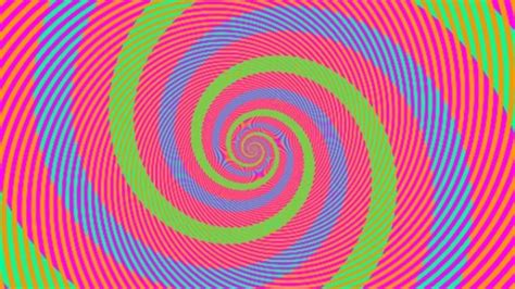 How Many Colors Can You See In This Spiraling Optical Illusion ...