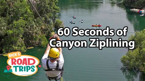 60 Seconds at Canyon Zip Line Adventures - Ocala, Florida - YouTube