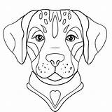 Coloring Page Dog Black and White · Creative Fabrica sketch template