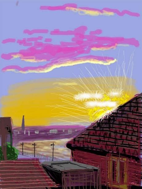 David Hockney's iPad art