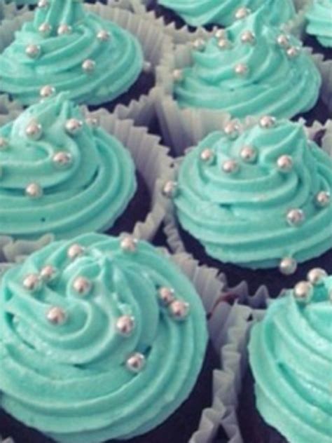 Teal Cupcakes | Dahlias bridal shower | Pinterest | Teal cupcakes and Cake