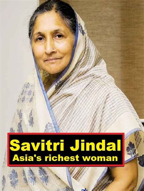 Savitri Jindal became the richest woman in Asia, know Her net worth ...