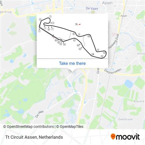 How to get to Tt Circuit Assen by bus or train?