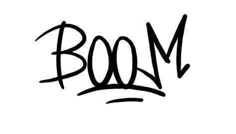 How to Draw "Boom" in Graffiti in 14 Steps - Graffiti Empire