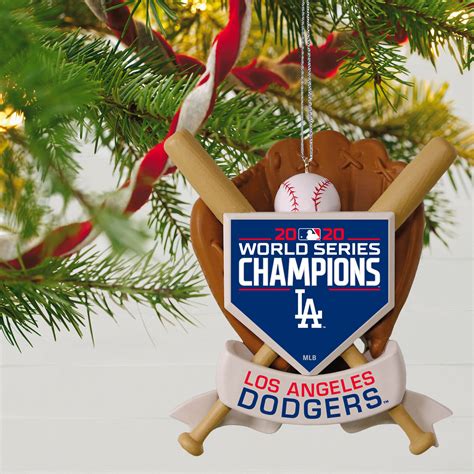 Hallmark MLB Los Angeles Dodgers World Series Champions 2020 Ornament