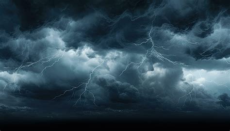 AI Generated Dark sky and clouds background, storm time, dark thunderstorm. 30206738 Stock Photo ...