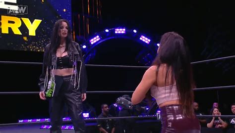 Saraya Brawls With Britt Baker, Kicks Rebel On AEW Dynamite | 411MANIA