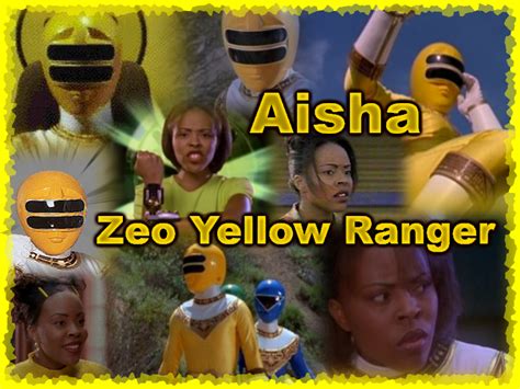 Power Rangers Zeo: Aisha Yellow Ranger by LadySesshy on DeviantArt