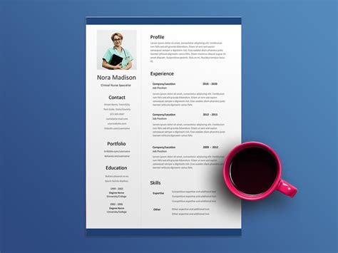 Free Clinical Nurse Specialist Resume Template for your Job Interview