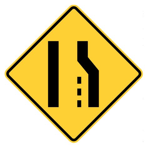 Lane Ends, Merge Left: Redesigning the W4-2 Road Sign to End Confusion - 99% Invisible