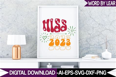 Miss 2023 Graphic by Straight Ray · Creative Fabrica