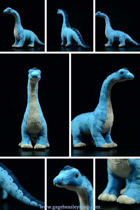 Blue Brachiosaurus Soft Stuffed Plush Toy | Plush toy, Brachiosaurus, Toys