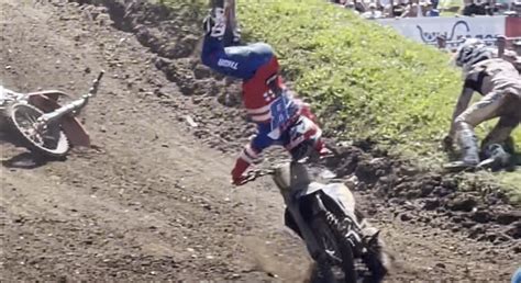 Video: Haiden Deegan 250 Moto2 Crash Red Bud National!