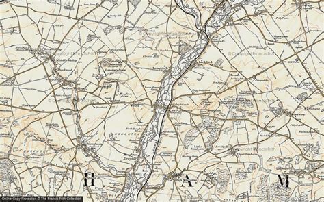 Historic Ordnance Survey Map of Stockbridge, 1897-1900