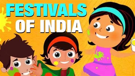 Main Festivals Names Of India For Kids In English | Simba Tv | Festival ...