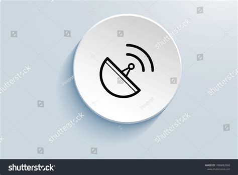 Telco Icon Isolated White Background Stock Vector (Royalty Free ...