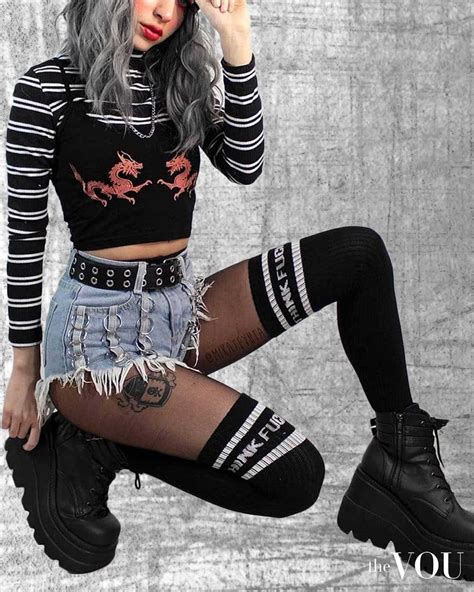 30 Grunge Outfit Ideas for a Raw, Laid-Back Fashion Style