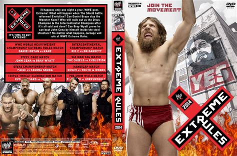 WWE Extreme Rules 2014 DVD Cover V2 by Chirantha on DeviantArt