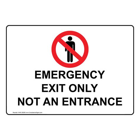 Exit And Entrance Signs | ubicaciondepersonas.cdmx.gob.mx